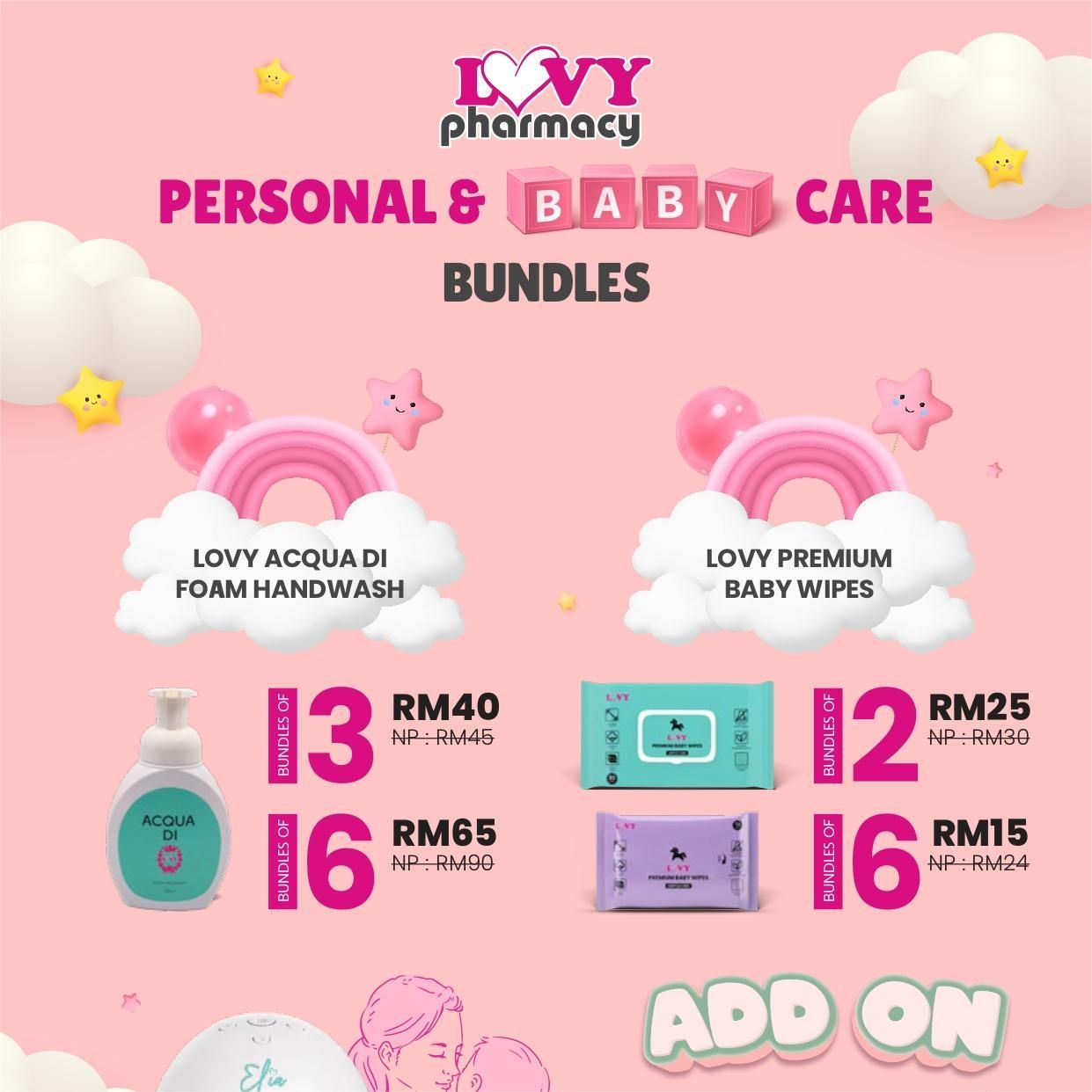 Lovy Pharmacy Personal & Baby Care Bundles